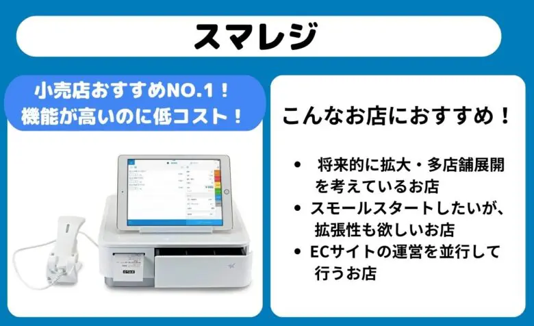 小売店向けPOSレジ全14製品を徹底比較｜本当のおすすめはどれ？