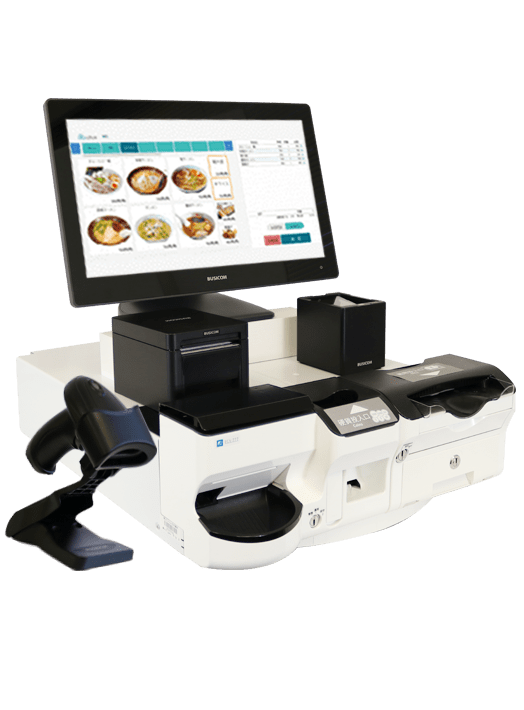 USEN タッチパネル 券売機 自動釣銭機 Ticket&pay タッチパネル型券売 